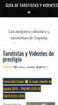 Mobile Screenshot of guiadetarotistas.es